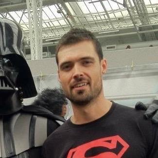 A picture of Duncan Horne at MCM comic con